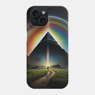 Echoes of the Cosmic Voyage #PinkFloydArt Phone Case