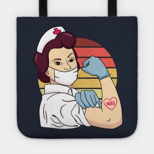 STRONG NURSE design Tote