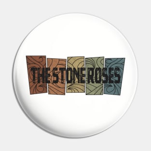 The Stone Roses Retro Pattern Pin