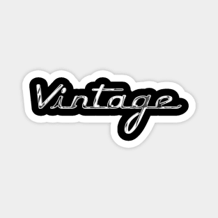 'Vintage' 60's Style Car Decal Magnet