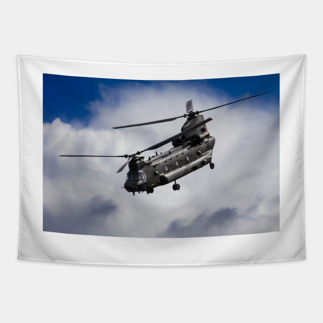 CH47 Chinook Tapestry by aviationart