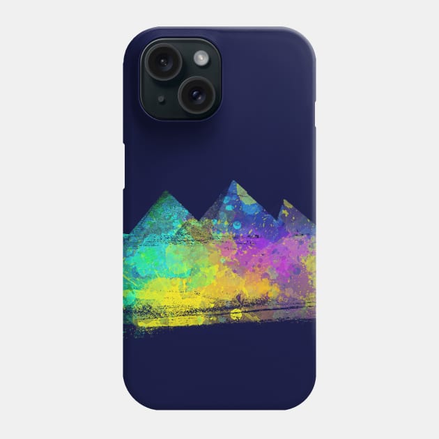 The Pyramids of Egypt Phone Case by Seraphine