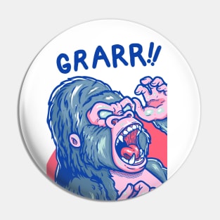 Grarr Gorilla Pin