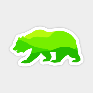 green mountain bear grizzly Magnet