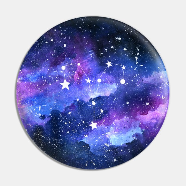 Galaxy Aries Star Sign Pin by KathrinLegg