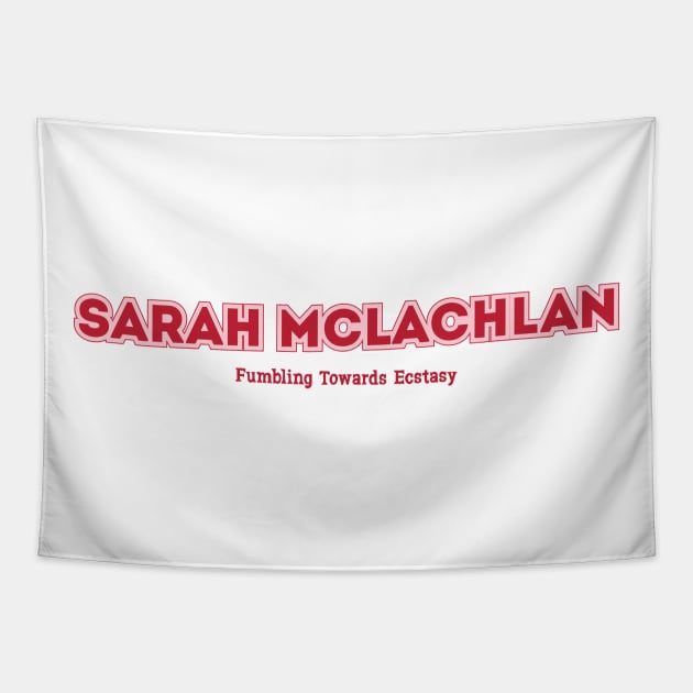 Sarah McLachlan Fumbling Towards Ecstasy Tapestry by PowelCastStudio