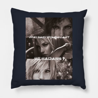 Badass women Pillow