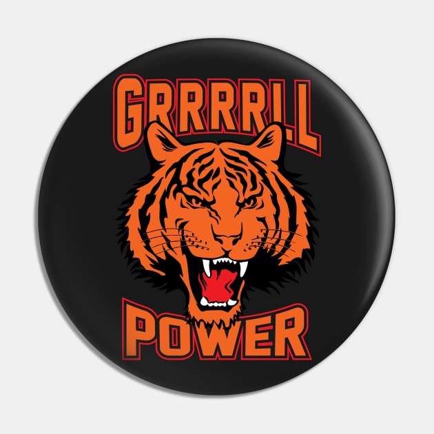 Grrrrll Power Pin by Mobykat