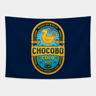 Chocobo Gold Beer Emblem Tapestry