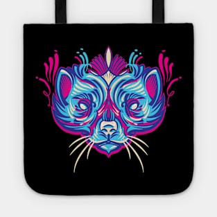 Pinstriped Wolverine Tote