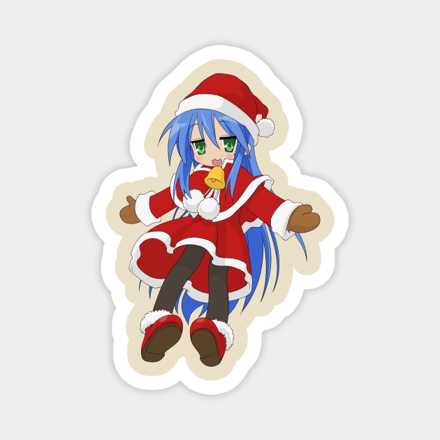 Konata Santa Magnet by KokoroPopShop