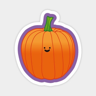 Tiny Face Pumpkin meme Halloween Magnet