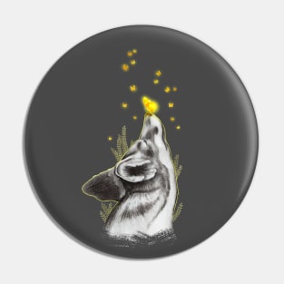 The charcoal fox (Asphait version) Pin