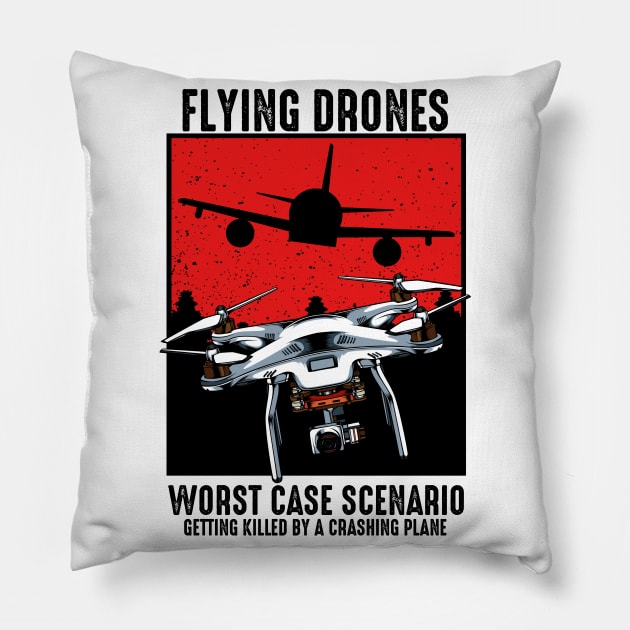 Drone Pillow by Lumio Gifts