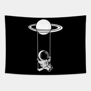 Astronaut Swings Tapestry