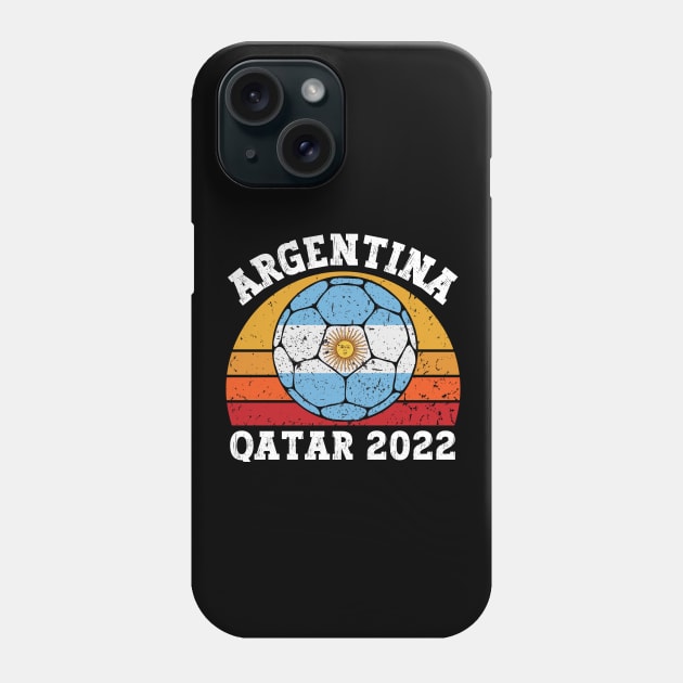 Argentina Qatar 2022 Phone Case by footballomatic