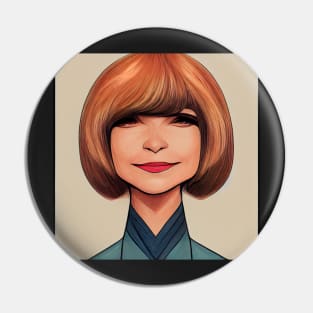 Anna Wintour | Comics Style Pin