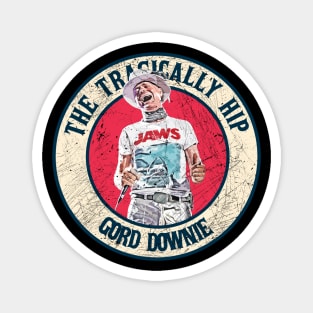 Retro Style Fan Art Design Gord Downie Magnet