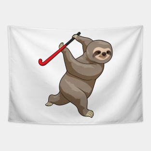 Sloth Hockey Hockey bat Tapestry