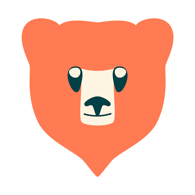 Baby Bear (Orange) by Cascade Patterns