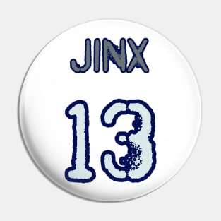 Jinx 13 jersey Pin