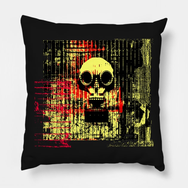 Post apocalyptic dreams Pillow by ElectricMint