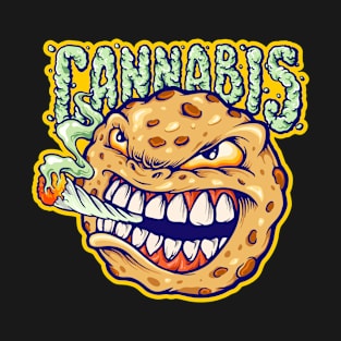 Cannabis Stoner Crackhead Funny T-Shirt