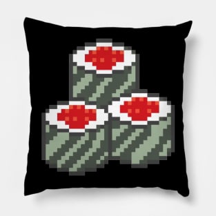 8 Bit Sushi Roll Love Pillow