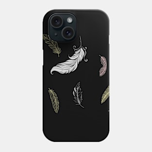 Flying feather Phone Case