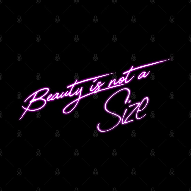 Beauty is not a size by Meca-artwork