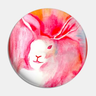 Red Rabbit Pin