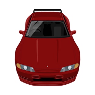 Skyline GTR V Spec R32 Body Kit - Dark Red T-Shirt