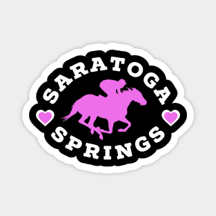 Saratoga Springs New York Horse Racing Magnet