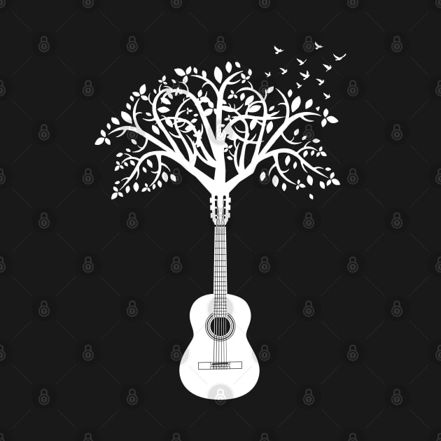 Classical Guitar Tree Dark Theme by nightsworthy