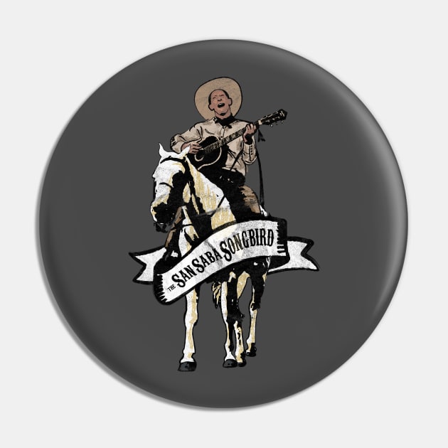 the T-shirt of Buster Scruggs Pin by ben-goddard