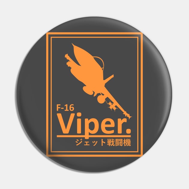 F-16 Viper Pin by TCP