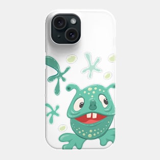 Green jelly monster Phone Case