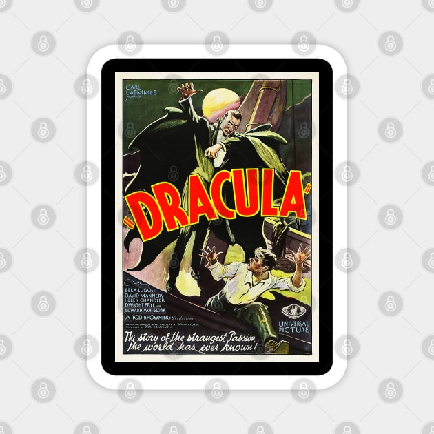 Dracula (1931) 3 Magnet by GardenOfNightmares