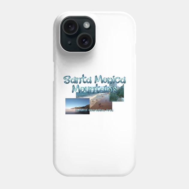 Santa Monica Mountains Phone Case by teepossible