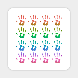 Handprints Magnet