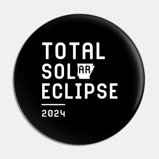 Total Solar Eclipse Arkansas Pin