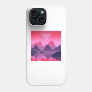 Pink sunset Phone Case