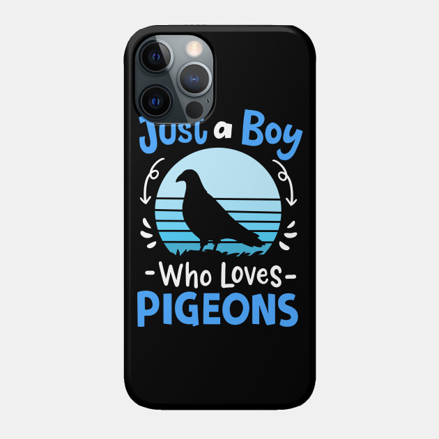 Pigeon Bird Lover Retro - Pigeon - Phone Case