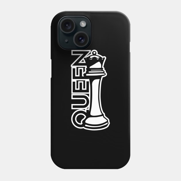 The Queen - Chess game Phone Case by TKsuited