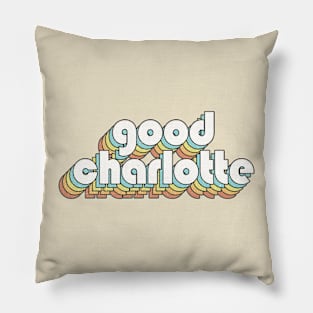 Retro Good Charlotte Pillow