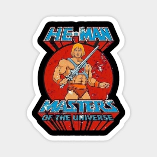 He man and the mastersbof the universe t-shirt Magnet