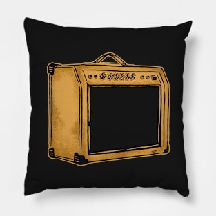 Amply Power Vintage Illustration Pillow