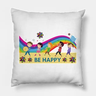 Be Happy Pillow