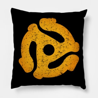 Retro 45 RPM Record Adapter Pillow