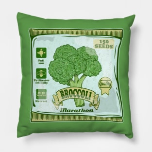 Broccoli seeds Pillow